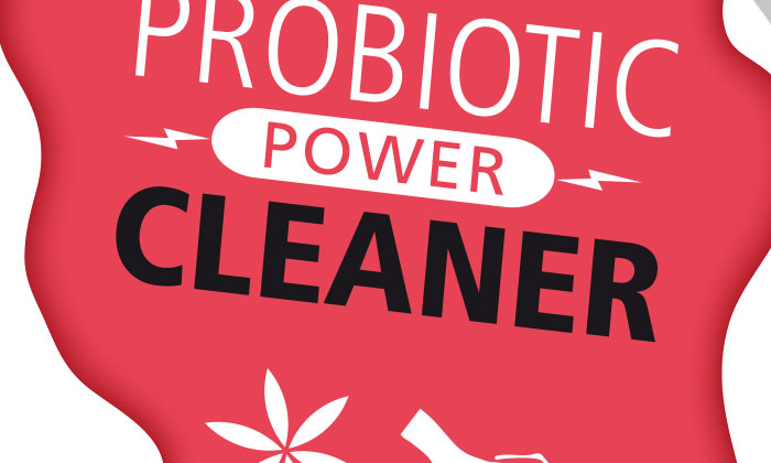 Label design for probiotic cleaners